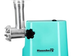 Masina de tocat carne Hausberg HB-3415BL,1200W,1Kg/min,Bleu